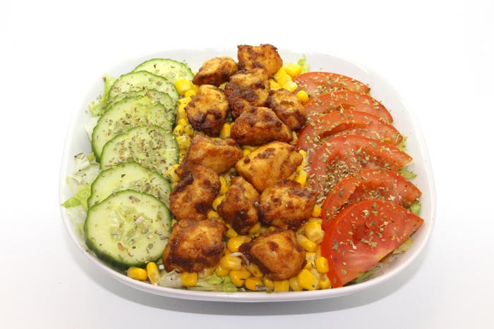 Grilled Chicken Teller Salat