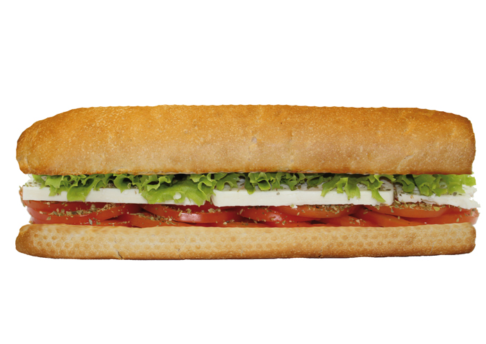 Croque Schafskäse (vegetarisch)