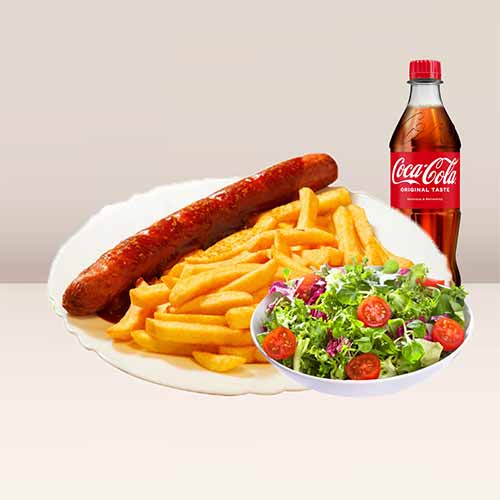 Menü 4 - Currywurst