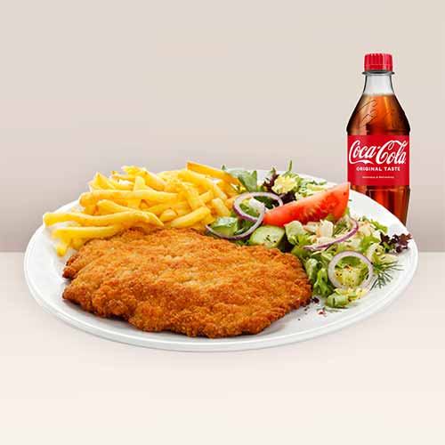 Menü 5 - Hähnchenschnitzel