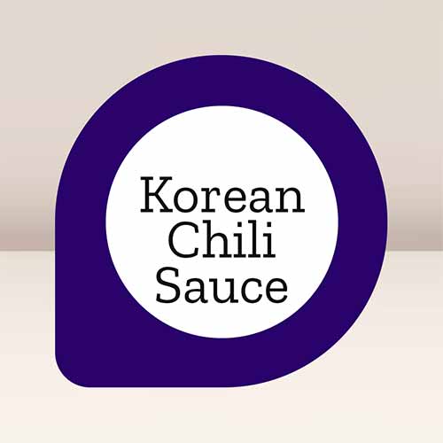 Koreanische Chili Creme