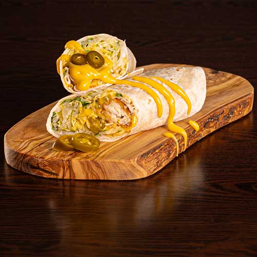 Cheesy Jalapeno Wrap
