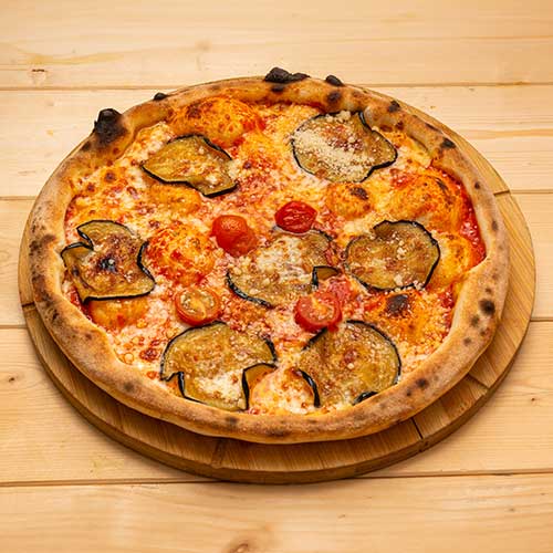 Pizza Auberginen