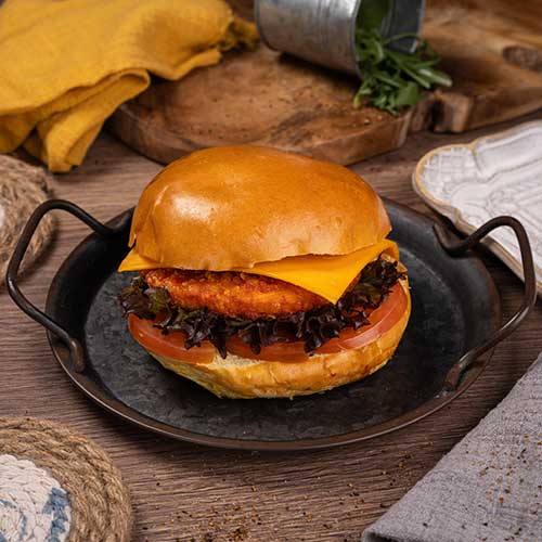 Chicken-Cheeseburger