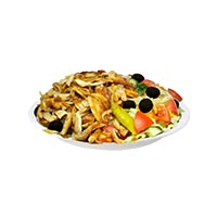 Döner Salat (Drehspieß)