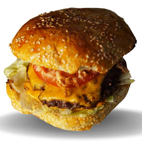 Ruffy Cheeseburger (halal)