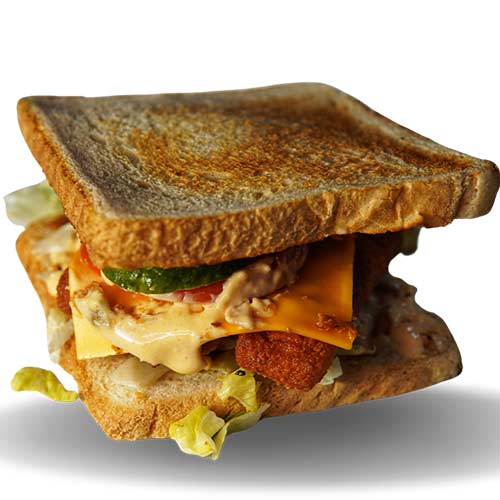 Sandwich Jimbei Fisch (halal)