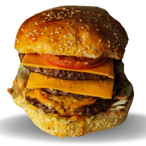 Triple Ruffy Cheeseburger XXL (halal)