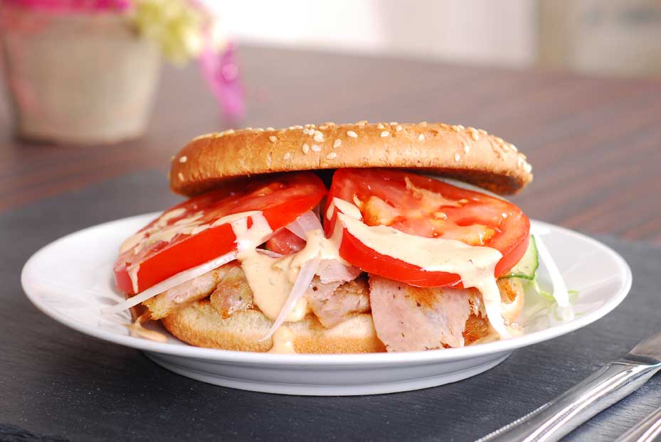 Döner Burger (Drehspieß)