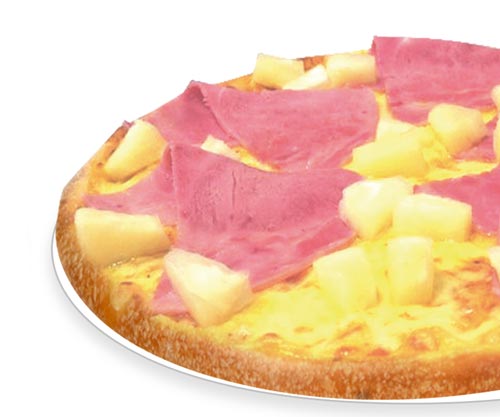 Pizza Hawaii, Ø 28 cm