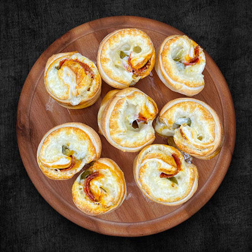 Pizzabrötchen Diablito (scharf)