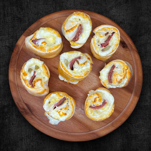 Pizzabrötchen Sucuk