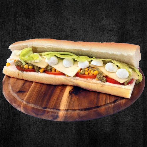 Veggie Mozza Croque