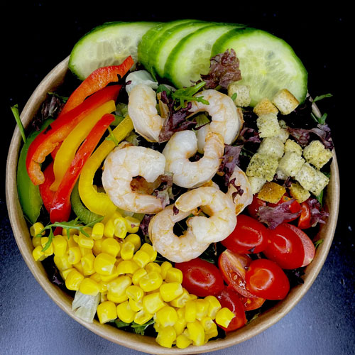 Garnelen Salat
