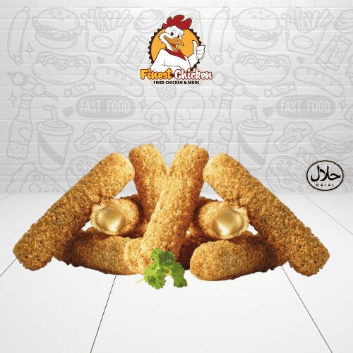 Breaded Mozzarella Sticks, 8 Stück