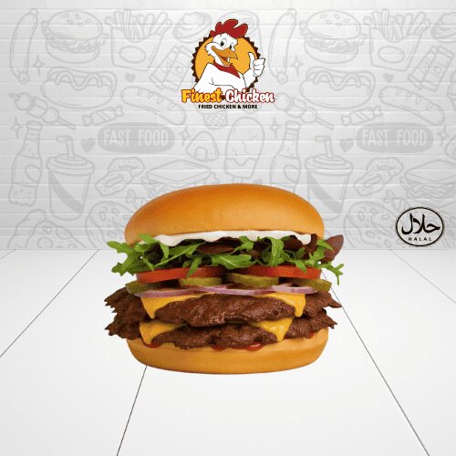 Double Beef Cheese Burger