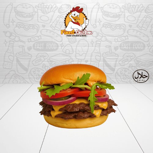 Double Smash Tower Burger