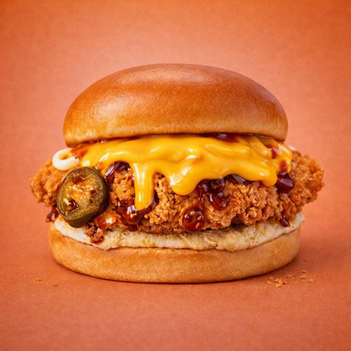 BBQ Chili Cheese Burger (scharf), 140 g