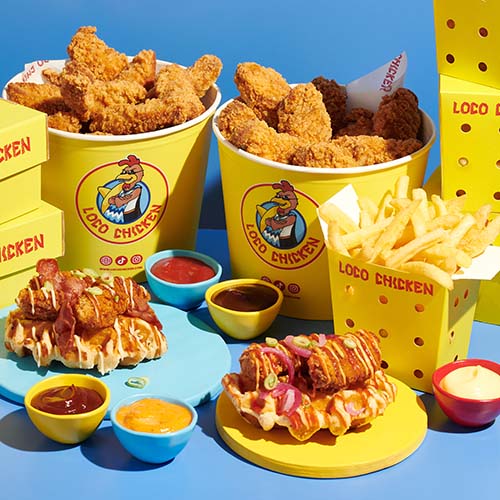 Loco Chicken in Neumünster Hühnchen, Amerikanisch, Vegan Online bestellen restablo.de