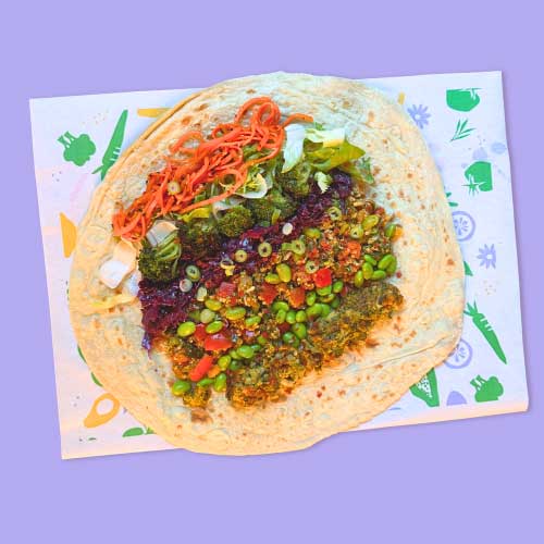 Low Carb Wrap (vegan)