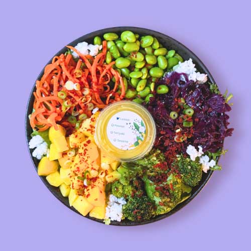 Rainbow Bowl (vegan)