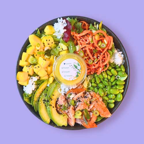 Salmon Avocado Bowl
