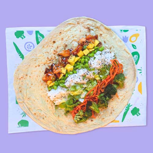 Teriyaki Chicken Wrap