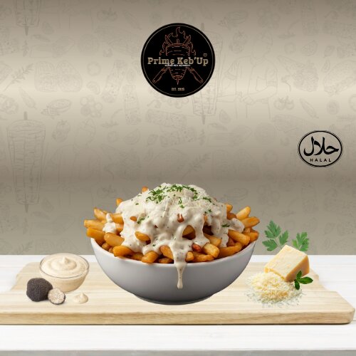 Creamy Truffle Parmesan Fries