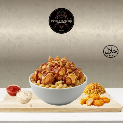 Smoky Bacon Crunch Mac'n'Cheese