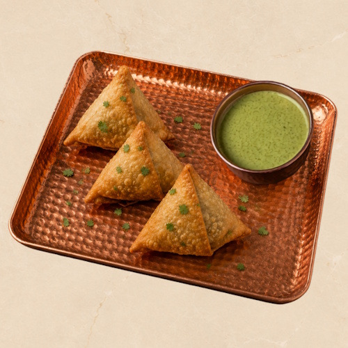 Vegetable Samosa (vegetarisch), 3 Stück