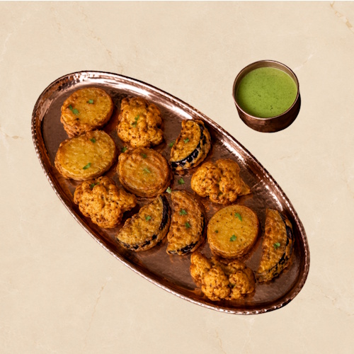 Vegetable Pakoras (vegetarisch)