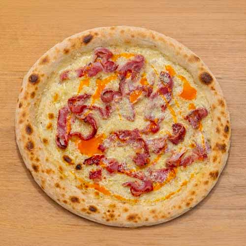 Pizza White Carbonara (Halal), Ø 33 cm