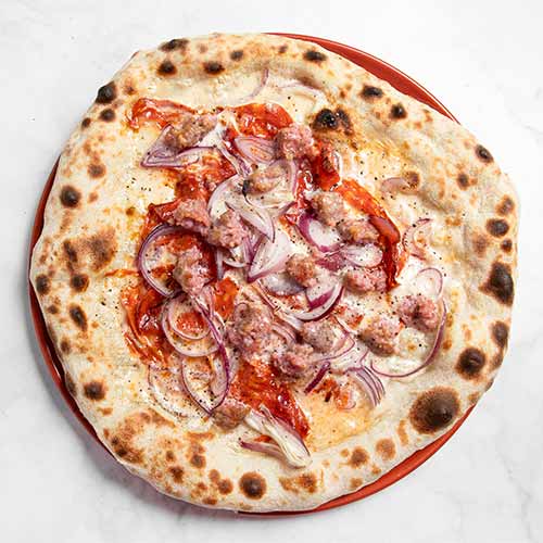 Pizza Salsiccia, Ø 33 cm