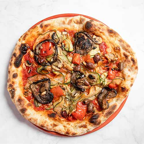 Pizza Vegetaria (vegan), Ø 33 cm