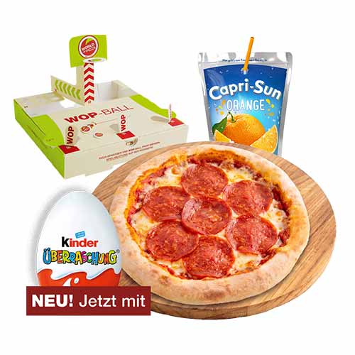 Kids Menü - Pizza, Ø 18 cm