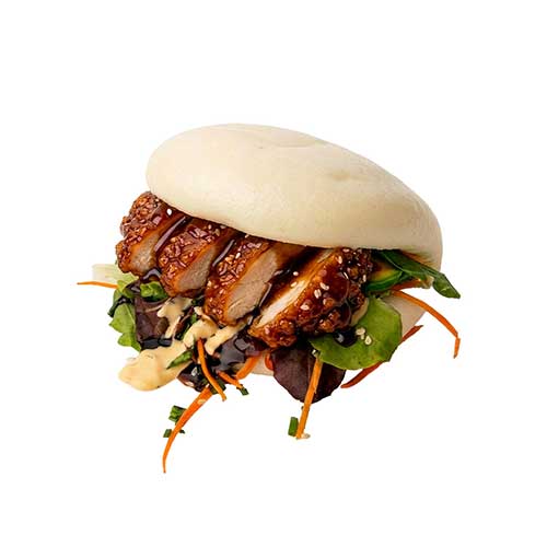 Bao Bun Korean fried Chicken, 1 Stück