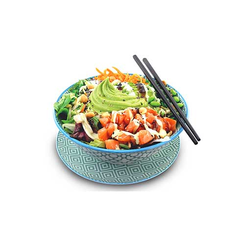 Yoko Poke Bowl Guacamole Lachs