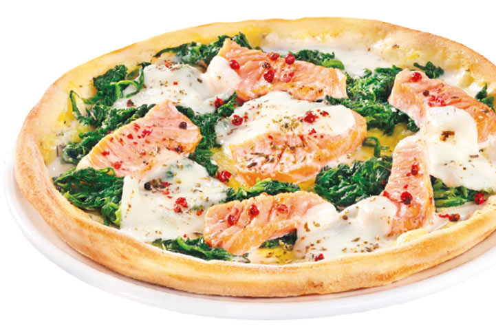 Pizza Lachs
