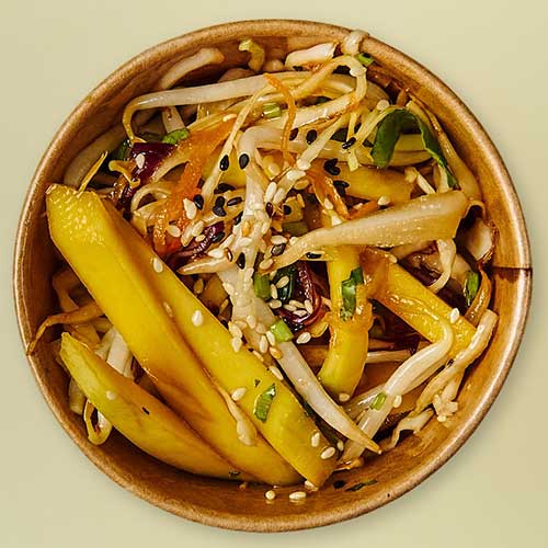Exotic Mango Sensation Salat (vegan)