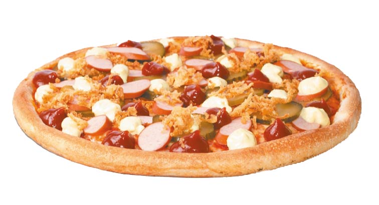 Pizza Crazy Dog