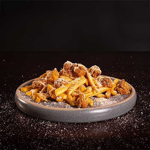 Garlic Parmesan Pommes frites Bowl