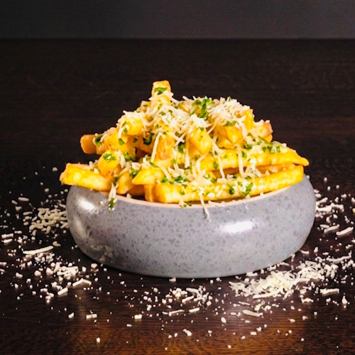 Garlic Parmesan Pommes frites Bowl