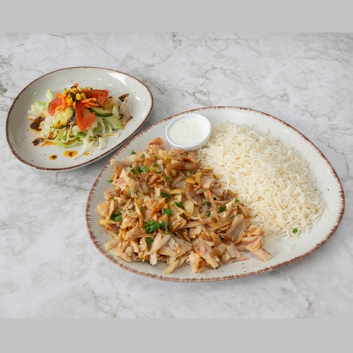 Hähnchen Döner Teller (Drehspieß)
