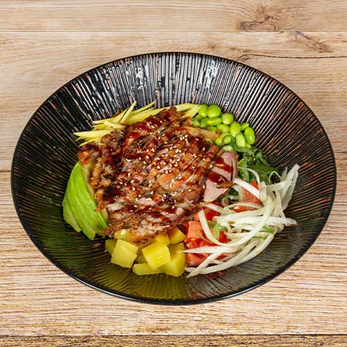 Mittagstisch - Crispy Duck Bowl