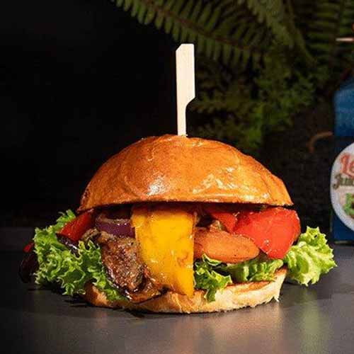 Antipasti Burger (vegan)