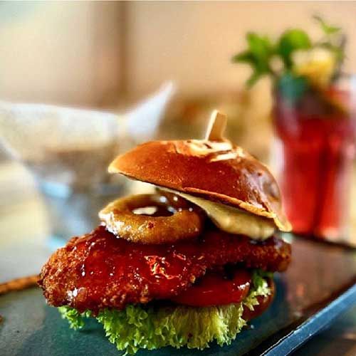 Crunchy Chicken Burger, 140 g