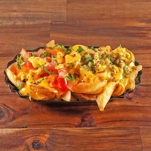 Chili Cheese Fritten (vegetarisch)