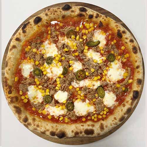 Pizza Hot Tonno (scharf)