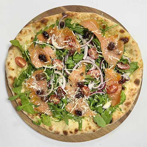 Pizza Lachs