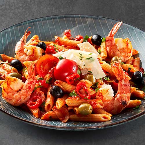 Pasta all´Arrabiata (vegetarisch)